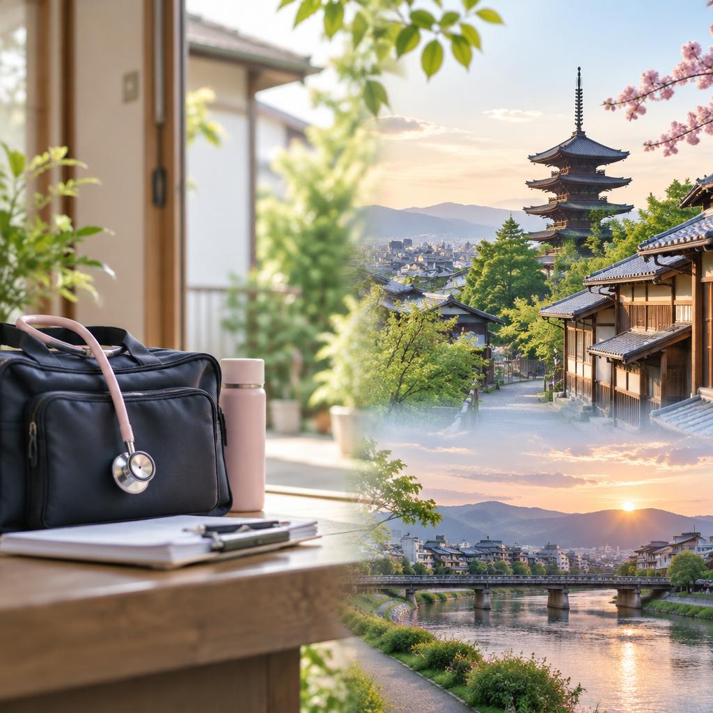 夜勤に追われない働き方で、看護のやりがいも自分の時間も。京都の地域に寄り添う訪問看護師へ